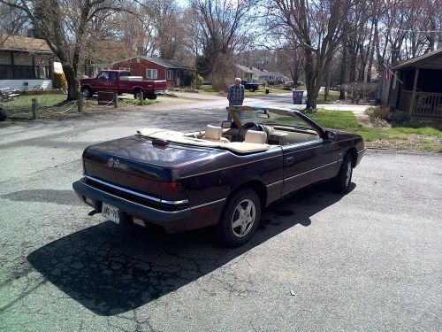 1992. chrysler labaron convertable
