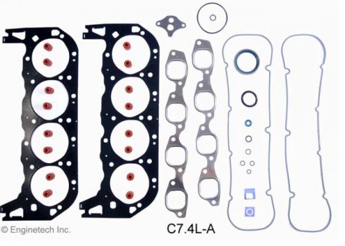 96-00 gm 454 7.4l chev. 16v gasket set-full vin "j"