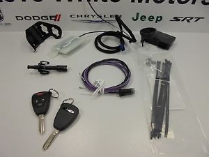 13-16 jeep wrangler new complete remote start kit key fob mopar factory oem