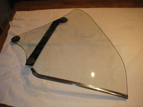1966-67 gm pontiac gto lemans 2 door ht coupe rr quarter glass.