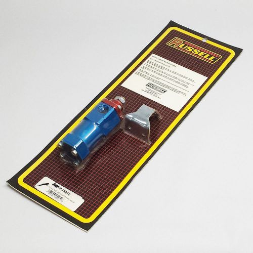 Russell 645270 ultra flow fuel pressure regulator &amp; filter 2-port alum 5-10 psi