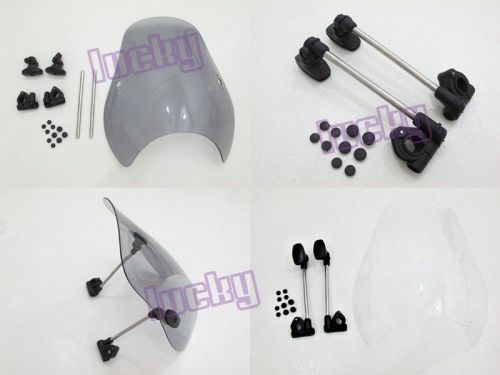 Windscreen windshield lu#7 for suzuki bandit gsf 600 1200 gs500 gsx1100g vx800