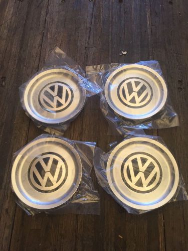 Vw 1999-2004 jetta golf bora wheel center hub caps 1j0 601 149b   6 1/2&#034; wide