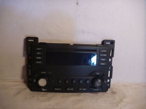 04-06 chevrolet malibu radio cd face plate replacement 22734878