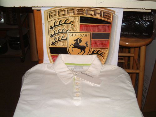 Porsche design nos 911 turbo l/s polo shirt usa size: xxl, euro size: xxxl nibwt