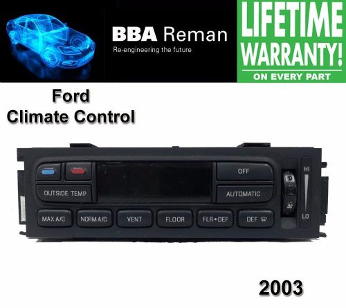 2003 ford climate control repair service heater ac head lincoln mercury 03