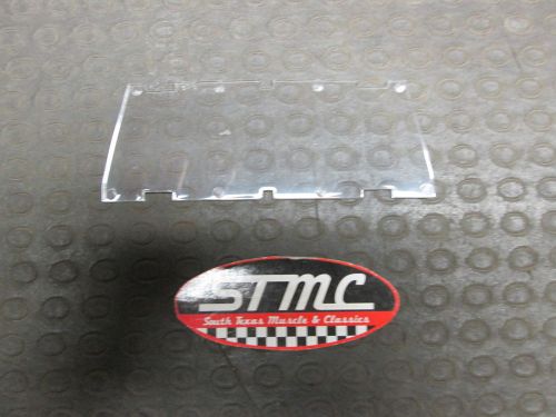 68 69 camaro center console gauge bezel lens