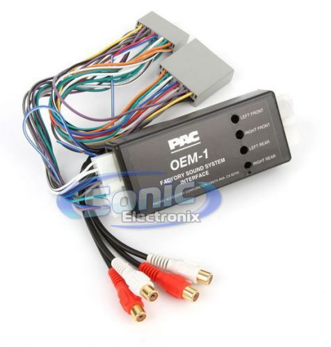 Pac aoem-hon17 amplifier replacement/addition interface for select 2006-07 honda