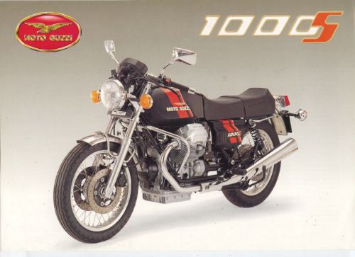 Original 1991 moto guzzi 1000s brochure