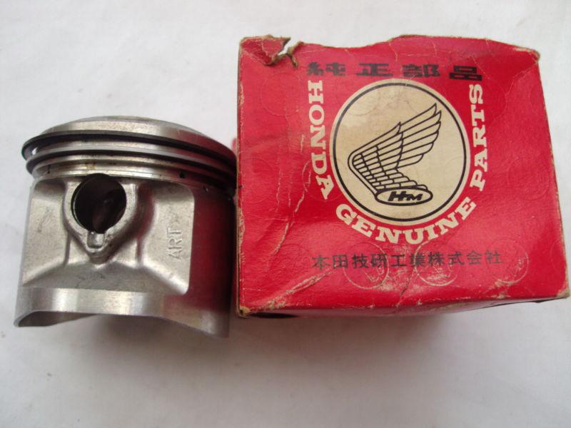 Honda cb360 cj360t t cl360 std piston nos 13101-369-000 genuine oem w/ rings