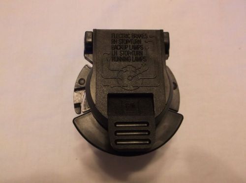 7 pin trailer tow receptable plug for chevy gmc  pickup  suv  truck