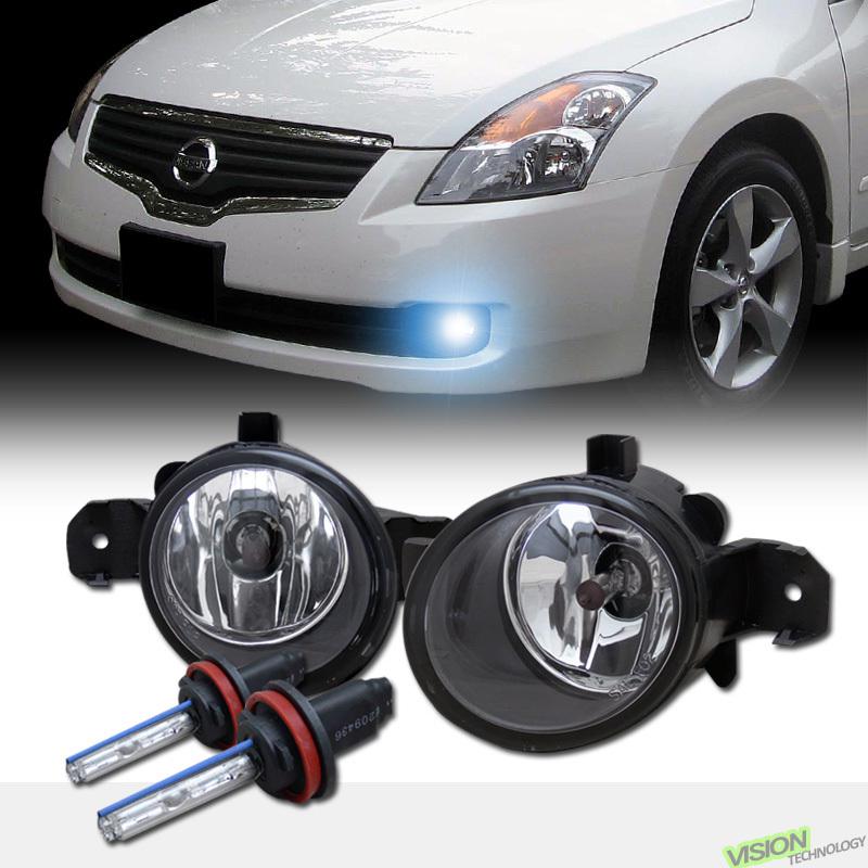 Purchase 8000K HID+Factory Style Clear Driving/Bumper Fog Lights Pair