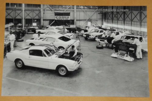 Shelby 1965 gt 350 ford mustang plant american auto vintage photo 1 pic hipo 450