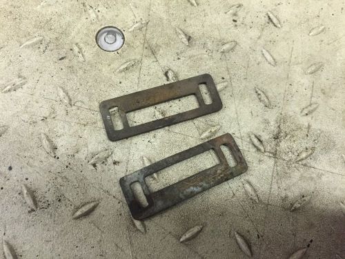 Antique vintage 1949 1950 1951 1952 chevrolet convertible retainer brackets