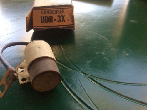 Blue streak standard motor products distributor condenser udr-3x nos