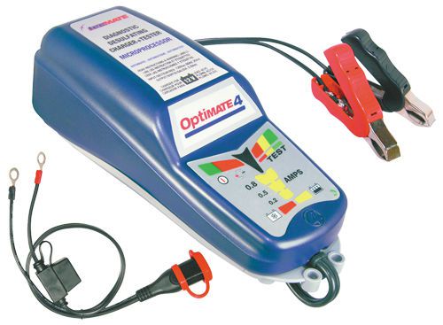 New optimate®4  intelligent battery charger, tester &amp; conditioner # free us ship