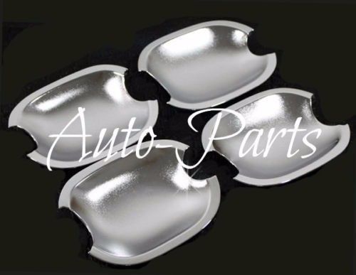 For 07 - 11 toyota camry abs chrome plating trim door handle cup bowl covers