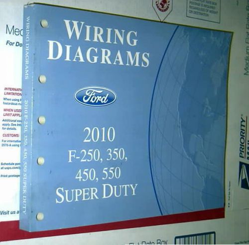 2010 ford f250 f350 f450 f550 s duty trucks factory wiring diagrams manual