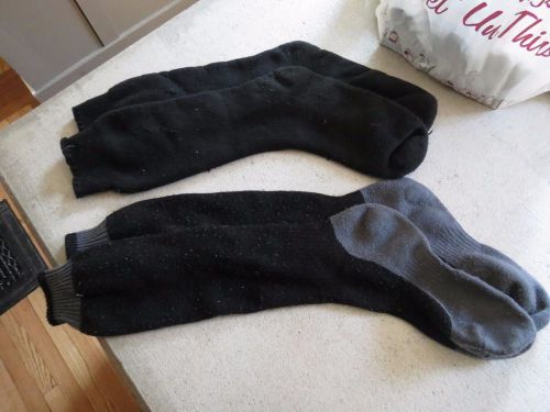 2 pair adult motocross atv socks 9-12