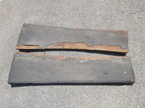 1933 1934 ford car rubber running board covers 33 34 pair