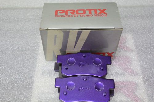 Jdm protix 90-93 honda accord cb7 cb9 rear brake pads vp-292 103 tsx s2000 crz