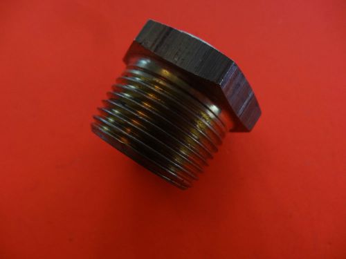 Tank site plug brass 1"