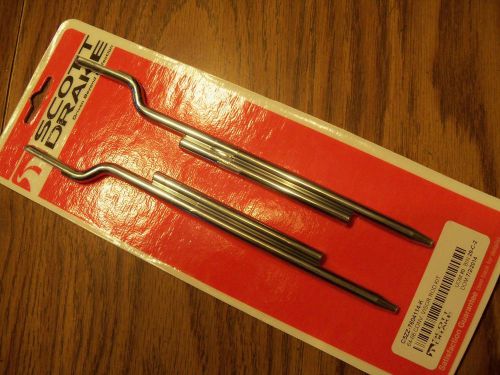 1964-66 mustang convertible sun-visor rod kit (new) c5zz-7604114-k  scott drake