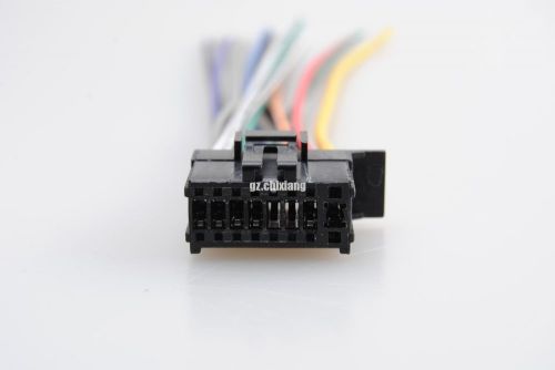 Pioneer 2250 2650 car cd player speaker radio stereo wire 16-pin plug connector