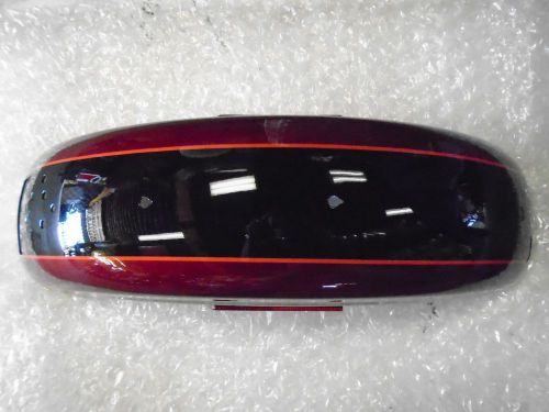 Nos oem harley-davidson r/f 59847-05brc xl1200c blk cherry/ blk pearl w/ p/s