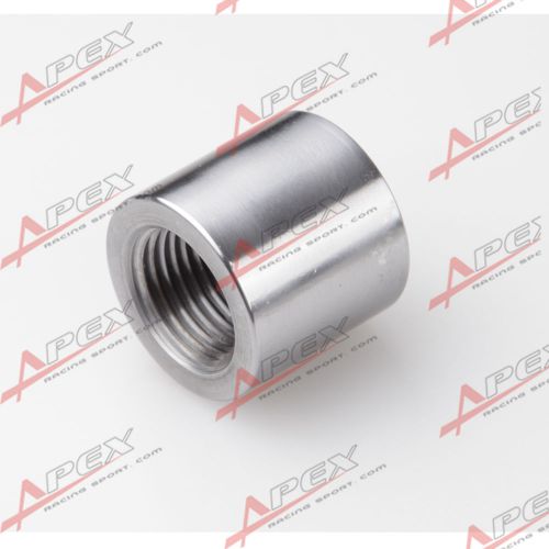 1/2" npt female steel npt weld bung fitting sensor adapter round