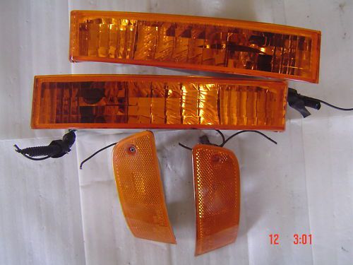 Jdm honda acura inspire ua3 3.2 yellow bumper turn signal light factory oem