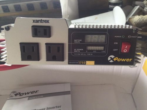 Xantrex 1750 plus 115 vac/60hz watt power inverter