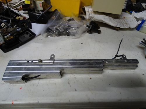 Sbc bbc ball milled aluminum polished spark plug wire loom pair