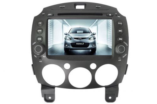 Mazda 2 navigation car dvd gps pplayer radio stereo head units hd lcd tv ipod 8&#034;