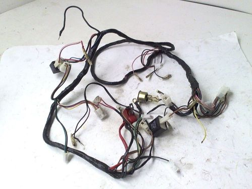 2004 jinan qingqi qm50qt-b2 chinese scooter wire wiring harnes and relays