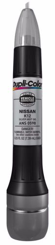 Dupli-color paint ans0598 nissan touch up paint repair k12 silver mist all in 1