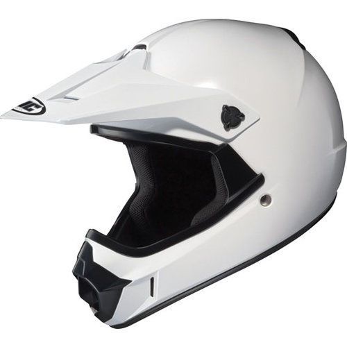 Hjc cl-xy 2 youth mx/offroad helmet white