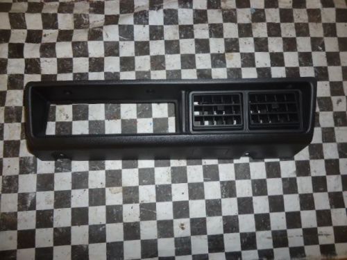 1979,80,81,82,83 datsun 280zx ac/heat black dash bezel with vents!!