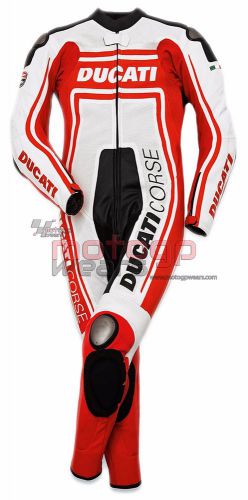 Ducati motorbike racing leather suit all size available for men&#039;s &amp; women&#039;s
