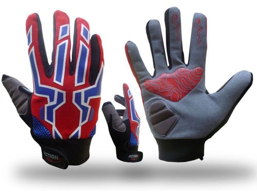 Motocross motorcycle biker bmx gloves full finger racing gloves all sizes