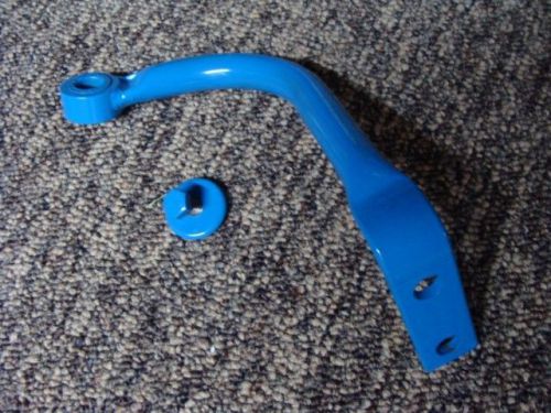 Support bracket for crank mounted raw water pump sbc