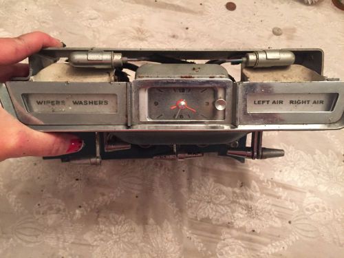 1964 1965 1966 ford thunderbird a/c heat wipers clock control unit and bracket 2