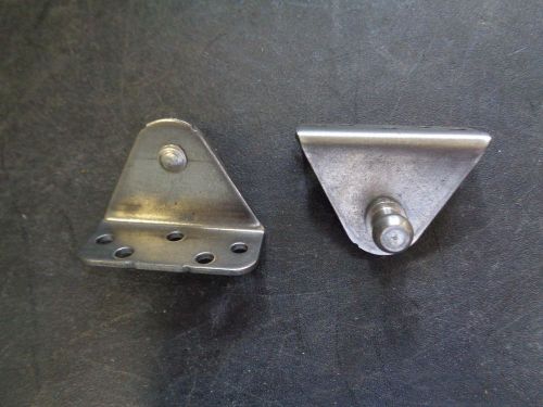 Gas spring lift stainless steel 90º mounting pair of brackets sl46ssp - attwood