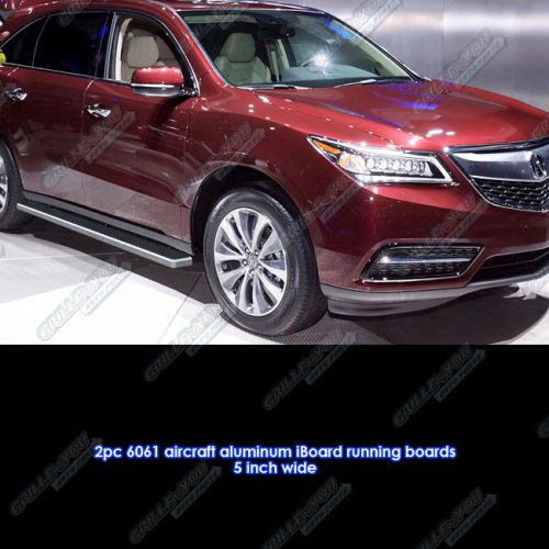 5&#034; iboard running boards fit 07-10 acura mdx
