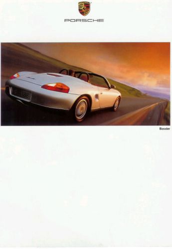 1997 porsche full line brochure