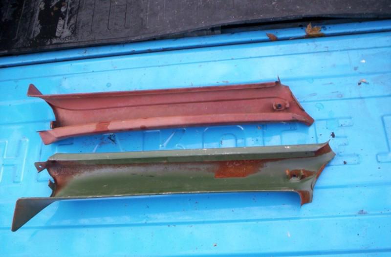 68 69 70 71 72 Chevelle Monte carlo Skylark Cutlass GTO pillar post covers GM, US $59.99, image 2