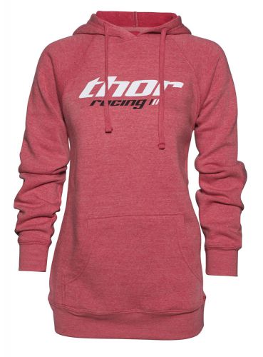 Thor mx motocross women's 2017 pinin pullover hoodie sweatshirt (pink) s (small)