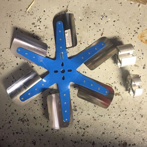 Flexalite fan with spacers