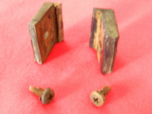 Oem 1964 1965 1966 chevy gmc truck  hood spacers bumpers shims c10 20