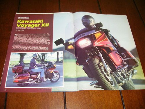 1986 kawasaki voyager xii   ***original article / road test***